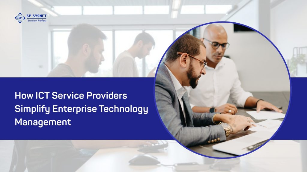 ICT service provider in Singapore helping businesses manage IT infrastructure, cloud services, cybersecurity, and support