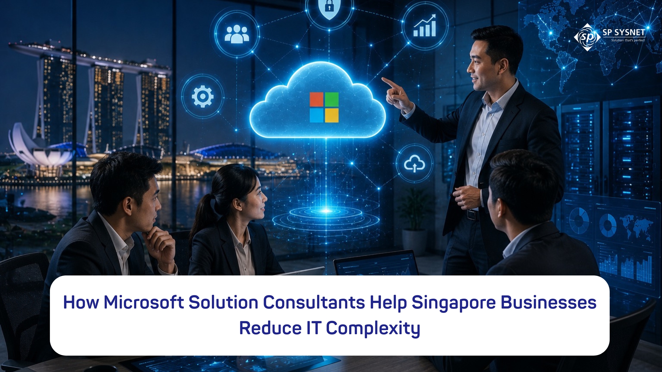 Microsoft Solution Consultants helping a Singapore business optimize Microsoft 365, Azure, and cloud infrastructure