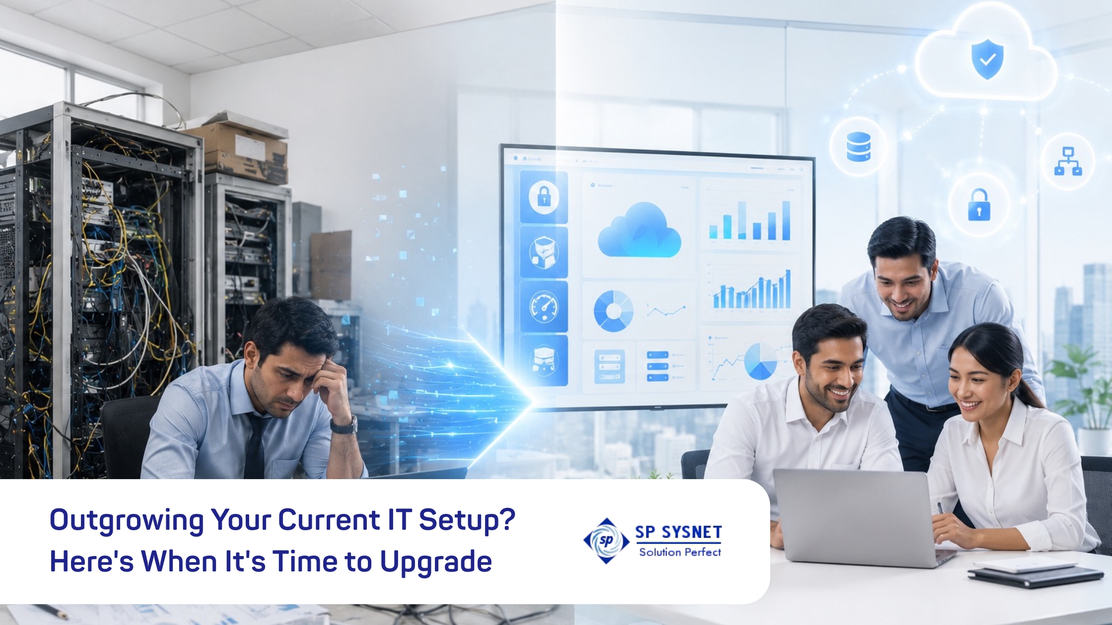 IT professional managing modern IT infrastructure services for secure and scalable business operations in Singapore