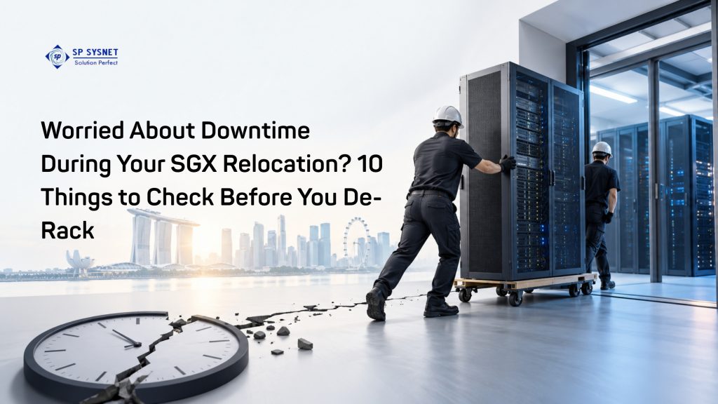 Worried About Downtime During Your SGX Relocation? 10 Things to Check Before You De-Rack