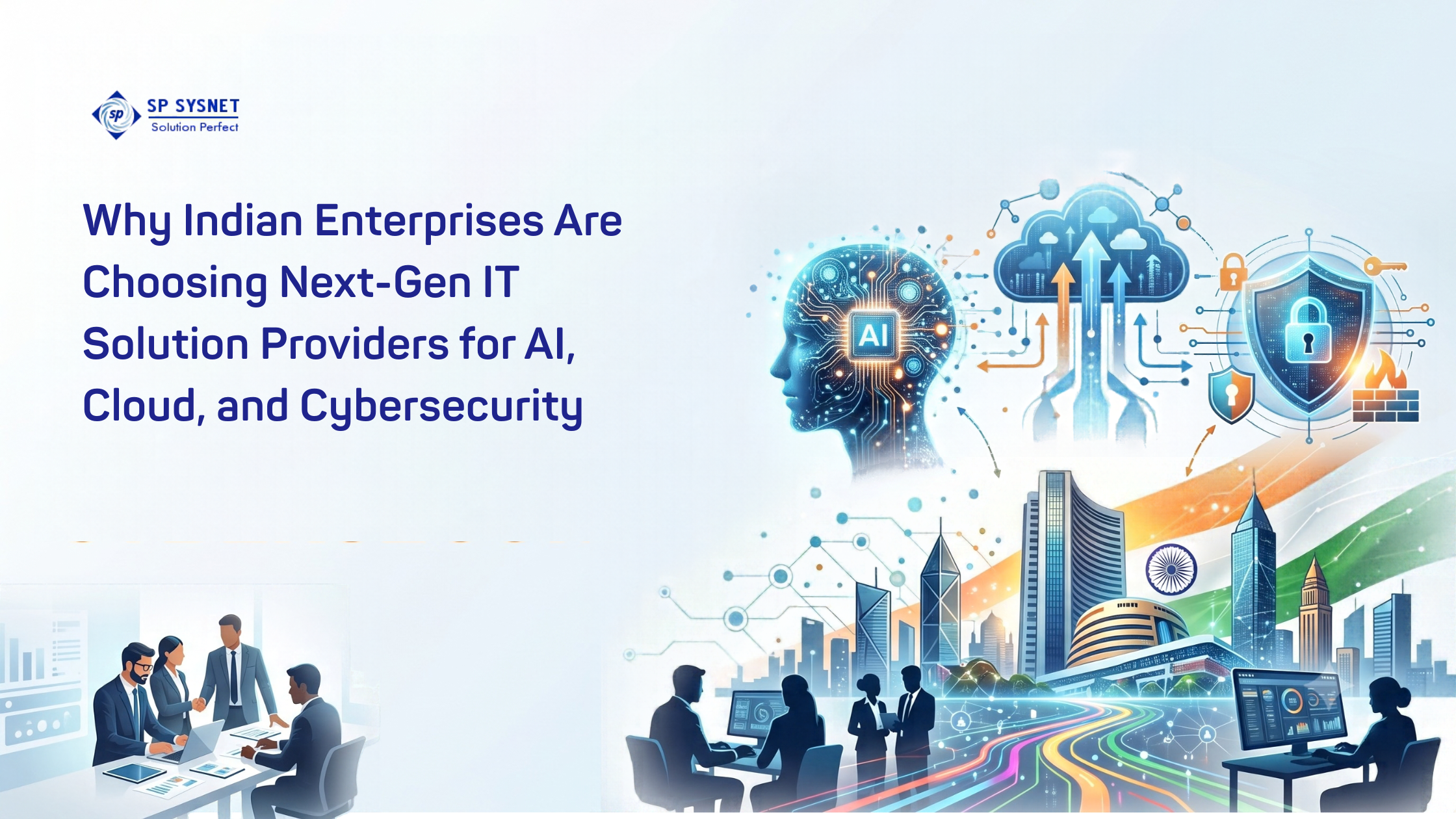 Why Indian Enterprises Are Choosing Next-Gen IT Solution Providers for AI, Cloud, and Cybersecurity